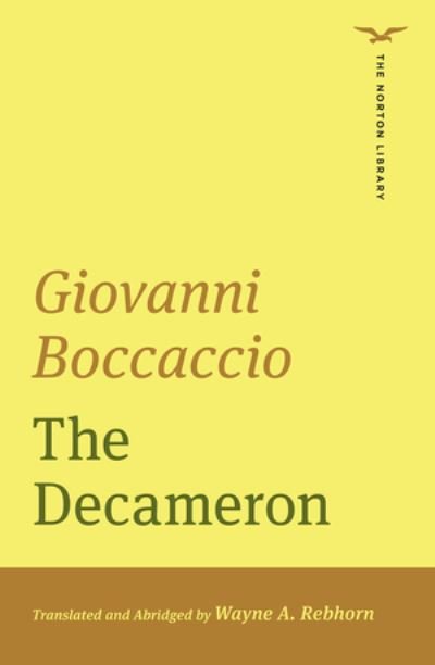 The Decameron - The Norton Library - Giovanni Boccaccio - Books - WW Norton & Co - 9780393427882 - December 8, 2020