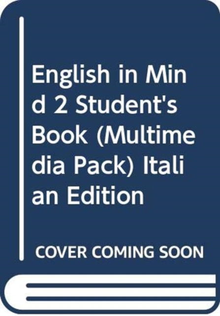 Cover for Puchta Herbert Puchta · English in Mind 2 Student's Book (Multimedia Pack) Italian Edition (Paperback Book) (2004)