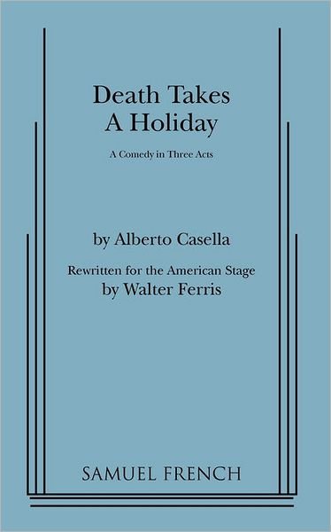 Cover for Alberto Cassella · Death Takes a Holiday (Paperback Book) (2010)