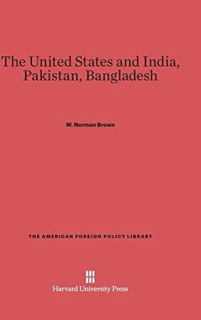 Cover for Brown · United States and India (Paperback Book) (1972)