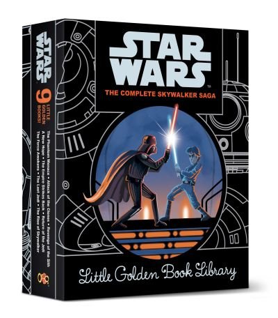 Cover for The Complete Skywalker Saga : Little Golden Book Library (Gebundenes Buch) (2020)