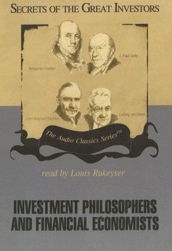 Cover for Mark Skousen · Investment Philosophers and Financial Economists (Secrets of the Great Investors) (Audiobook (CD)) [Unabridged edition] (2005)