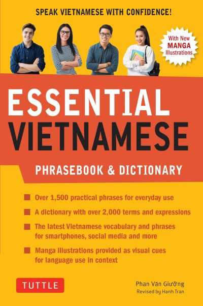 Cover for Phan Van Giuong · Essential Vietnamese Phrasebook &amp; Dictionary: Start Conversing in Vietnamese Immediately! (Pocketbok) [Revised edition] (2021)