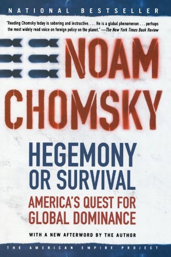 Cover for Noam Chomsky · Hegemony or Survival (Taschenbuch) [Reprint edition] (2004)