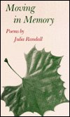 Cover for Julia Randall · Moving in Memory: Poems (Taschenbuch) [First edition] (1987)