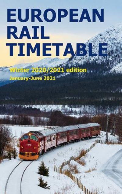 Cover for John Potter · European Rail Timetable Winter 2020/2021 (Paperback Book) (2021)