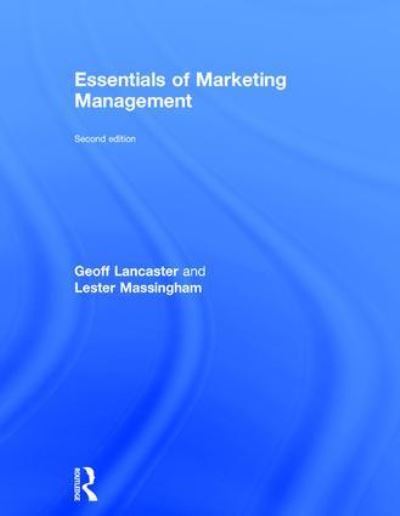 Cover for Geoffrey Lancaster · Essentials of Marketing Management (Hardcover Book) (2017)