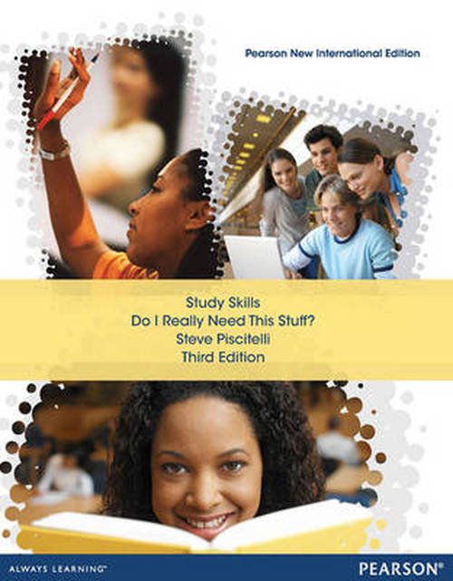 Cover for Steve Piscitelli · Study Skills: Do I Really Need This Stuff?: Pearson New International Edition (Paperback Book) (2013)
