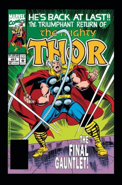 Cover for Tom DeFalco · Thor Epic Collection: The Final Gauntlet (Paperback Bog) (2021)