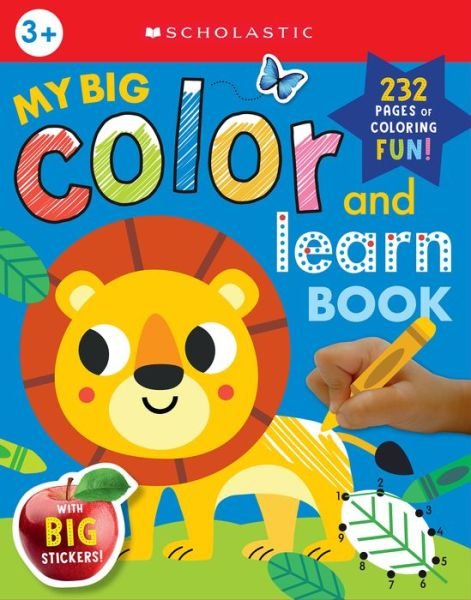 My Big Color & Learn Book: Scholastic Early Learners (Coloring Book) - Scholastic - Livros - Cartwheel Books - 9781338849882 - 30 de agosto de 2022