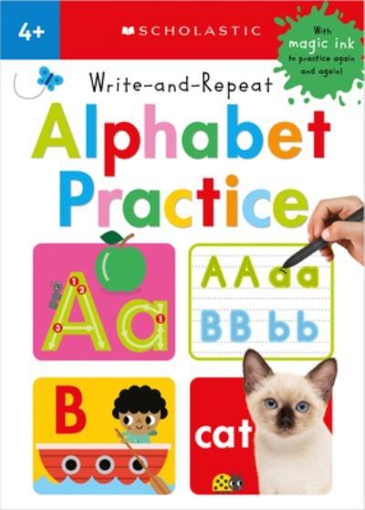 Cover for Scholastic · Write-And-Repeat Alphabet Practice (Book) (2024)