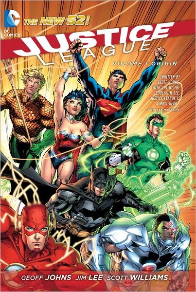 Cover for Geoff Johns · Justice League Vol. 1: Origin (The New 52) (Paperback Bog) [52 Rev edition] (2013)