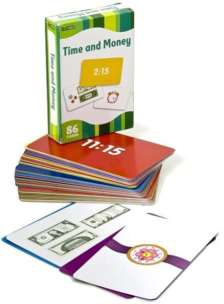 Cover for Flash Kids Editors · Time and Money - Flash Kids Flash Cards (Flashkort) (2010)