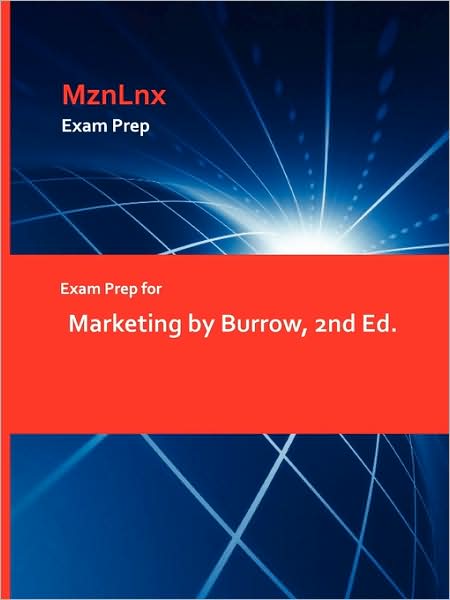 Cover for Jr. Burrow · Exam Prep for Marketing by Burrow, 2nd Ed. (Paperback Book) (2009)