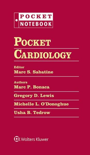 Cover for Sabatine, Marc S., MD, MPH · Pocket Cardiology - Pocket Notebook Series (Spiral Book) (2015)