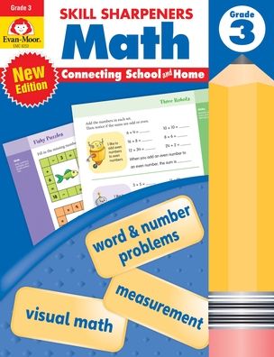 Cover for Evan-Moor Educational Publishers · Skill Sharpeners: Math, Grade 3 (Paperback Book) (2021)