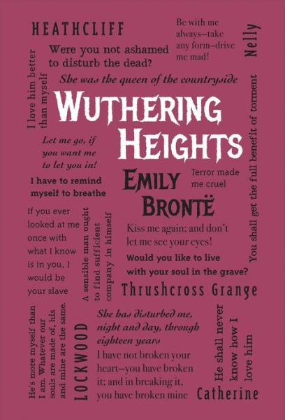 Wuthering Heights - Word Cloud Classics - Emily Bronte - Kirjat - Silver Dolphin Books - 9781684122882 - maanantai 19. maaliskuuta 2018