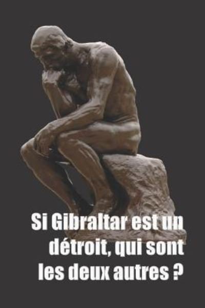 Cover for I Larend · Si Gibraltar Est Un D (Paperback Book) (2018)