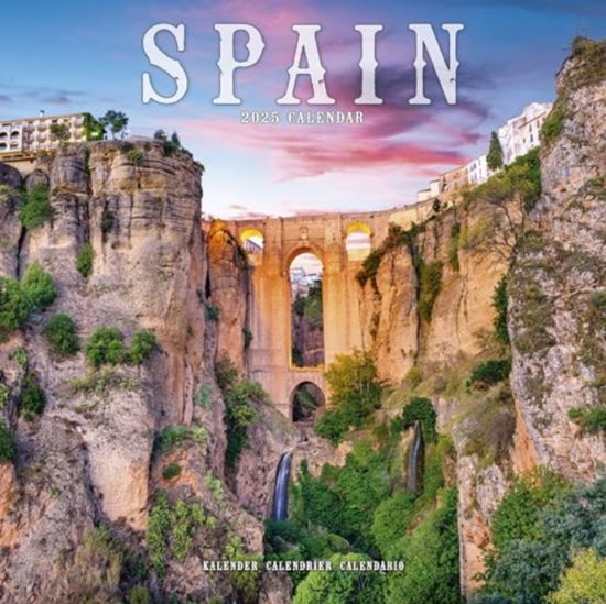 Spain Calendar 2025 Square Wall Calendar - 16 Month (Calendar) (2024)