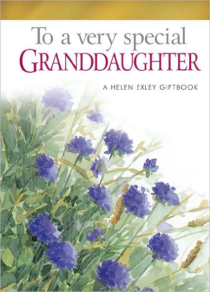 Cover for Pam Brown · To a Very Special Granddaughter (Hardcover Book) (2008)