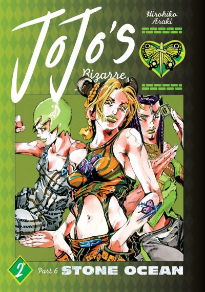 Cover for Hirohiko Araki · JoJo's Bizarre Adventure: Part 6--Stone Ocean, Vol. 2 - JoJo's Bizarre Adventure: Part 6--Stone Ocean (Hardcover Book) (2024)