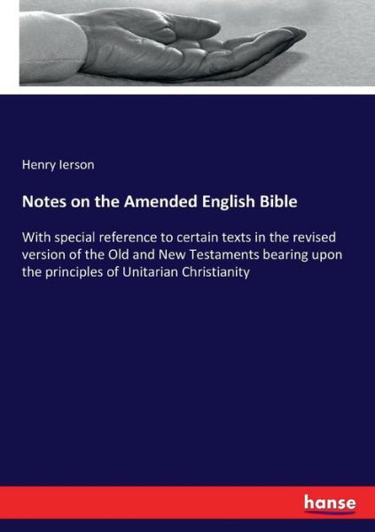 Cover for Ierson · Notes on the Amended English Bib (Buch) (2017)