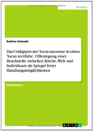Cover for Schwabl · Das Umkippen des 'locus amoenus (Book) [German edition] (2014)