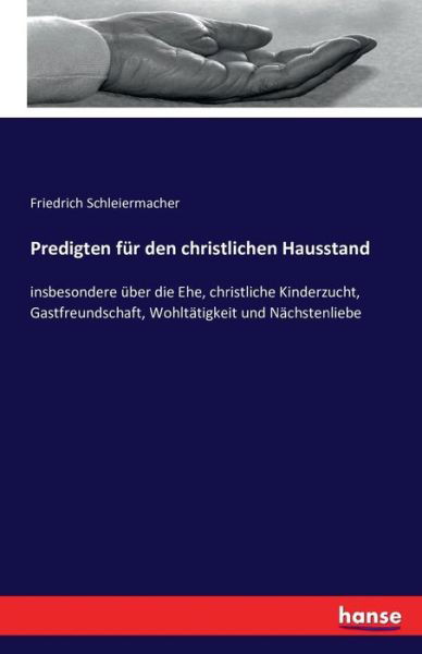 Cover for Schleiermacher · Predigten für den christ (Book) (2016)