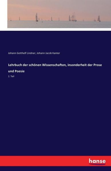 Cover for Lindner · Lehrbuch der schönen Wissenscha (Bok) (2016)