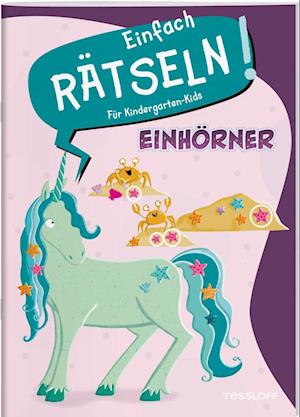 Cover for Ilka Röhling · Einfach rätseln! Für Kindergarten-Kids. Einhörner (Book) (2024)