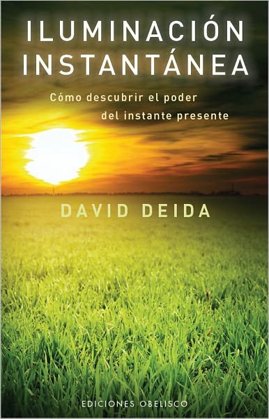 Cover for David Deida · Iluminacion Instantanea (Coleccion Espiritualidad, Metafisica Y Vida Interior) (Spanish Edition) (Paperback Book) [Spanish, Tra edition] (2011)