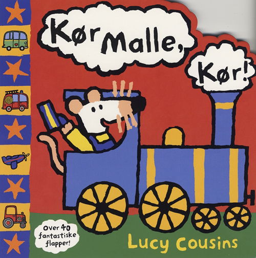 Cover for Lucy Cousins · Kør Malle, kør! (Cardboard Book) [1st edition] (2003)