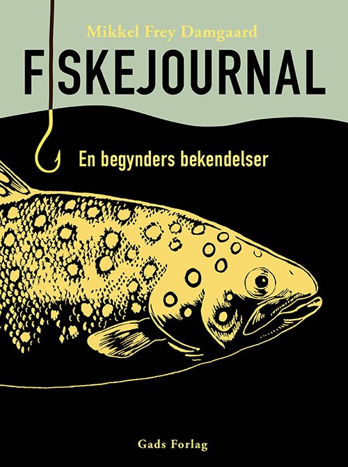 Cover for Mikkel Frey Damgaard · Fiskejournal (Indbundet Bog) [1. udgave] (2022)