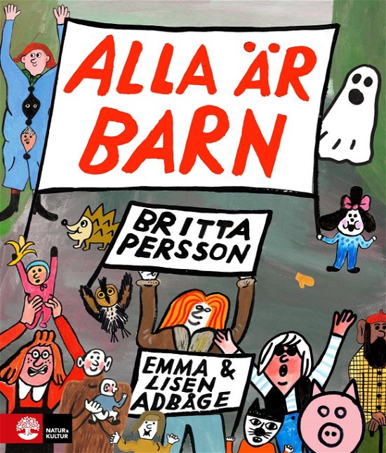 Cover for Britta Persson · Alla är barn (Bound Book) (2023)