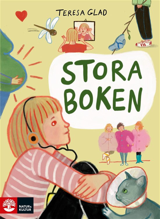 Cover for Teresa Glad · Stora boken (Bound Book) (2024)