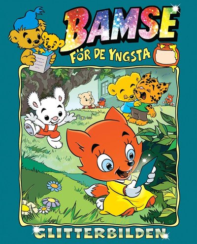 Cover for Joakim Gunnarsson · Bamse - Glitterbilden (ePUB) (2024)