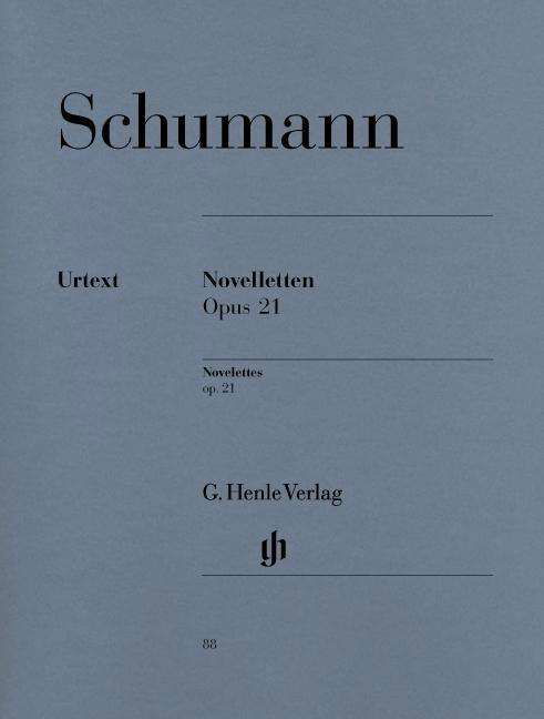 Novelletten op.21,Kl.HN88 - R. Schumann - Bøker - SCHOTT & CO - 9790201800882 - 6. april 2018