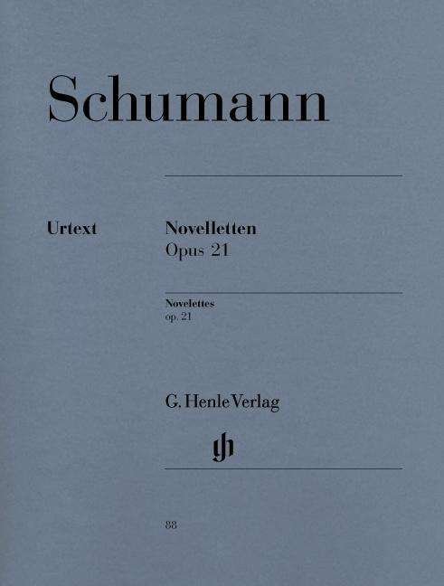 Novelletten op.21,Kl.HN88 - R. Schumann - Bøger - SCHOTT & CO - 9790201800882 - 6. april 2018