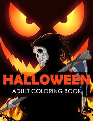Cover for Fox Publishing · Halloween Adult Coloring Book (Paperback Book) (2020)