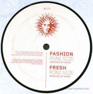 Cover for Roni Size · Fashion Rmx (12&quot;) (2010)