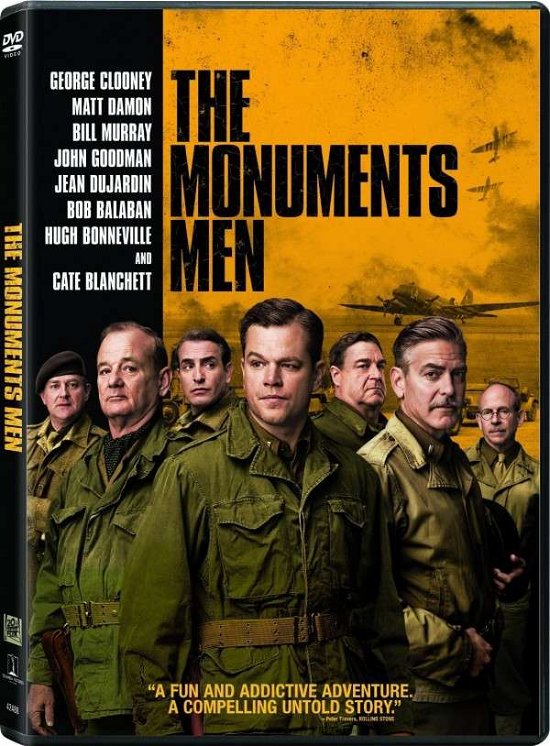 Cover for Monuments men (DVD) (2014)