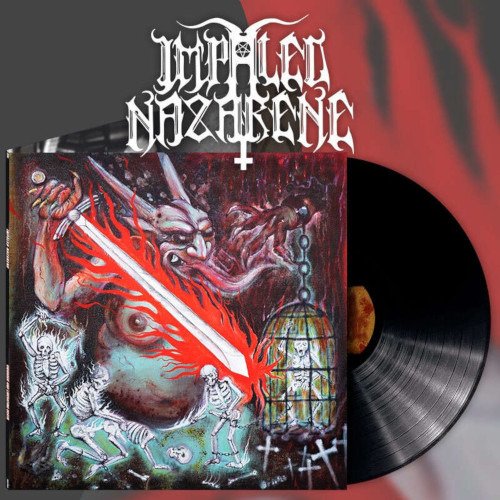 Vigorous and Liberating Death (Black Vinyl LP) - Impaled Nazarene - Musik - Osmose Productions - 0200000045883 - 9. april 2021