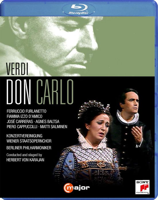 Cover for Verdi / Furlanetto / Baltsa · Don Carlo (Blu-ray) (2023)