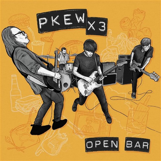 Pkew Pkew Pkew · Open Bar (LP) [Coloured edition] (2022)