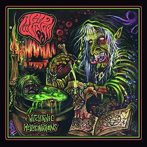 Cover for Acid Witch · Witchtanic Hellucinations (CD) (2022)