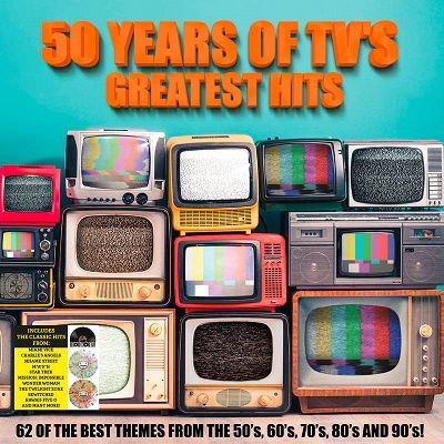 50 Years Of Tv's Greatest Hits - Ost - Musik - CULTURE FACTORY - 3700477834883 - 16. Juni 2022