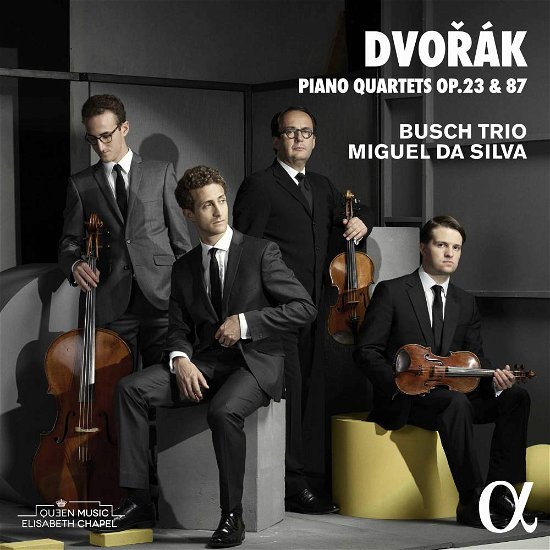 Cover for Dvorak / Kuijk / Silva · Piano Quartets 1 &amp; 2 (CD) [Digipak] (2017)