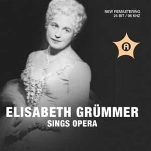Cover for Mozart · Eilsabeth Grummer Sings Opera (CD) (2012)