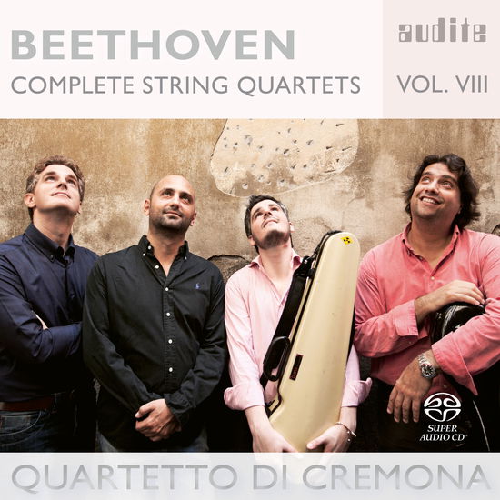 Beethoven: Vol. 8 String Quartet Op. 18 & Op. 74 Harp - Quartetto Di Cremona - Musikk - AUDITE - 4022143926883 - 22. september 2017