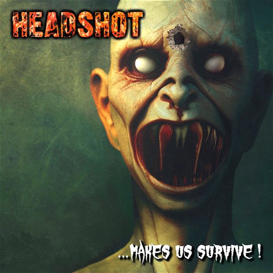 Cover for Headshot · ...Makes Us Survive! (CD) (2024)